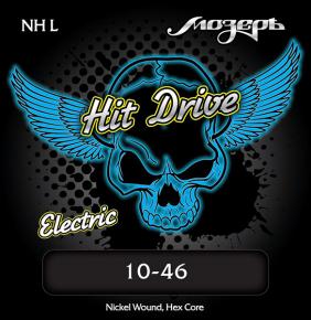 NH-L Hit Drive Light Комплект струн для электрогитары, 10-46, Мозеръ
