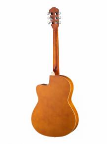 HS-3911-N Акустическая гитара, с вырезом, цвет натуральный, Naranda