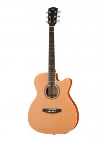 JMFSA25CEQ Электроакустическая гитара EA SA25, с вырезом, с чехлом, Prodipe