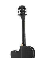 FFG-2041C-BK Акустическая гитара, черная, Foix