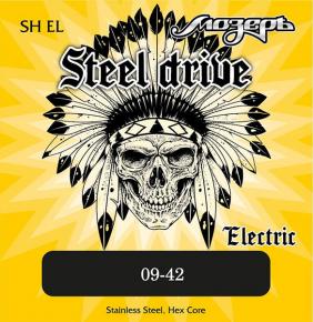 SH-EL Steel Drive Комплект струн для электрогитары, сталь, 9-42, Мозеръ