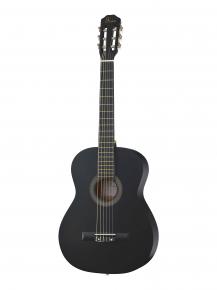 FCG-2039CAP-BK-MAT Классическая гитара с чехлом, ремнем, тюнером, черная матовая, Foix