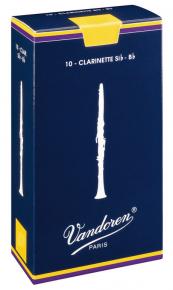 CR102 Трости для кларнета Bb Традиционные №2 (10 шт) Vandoren
