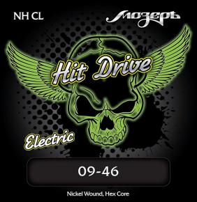 NH-CL Hit Drive Custom Light Комплект струн для электрогитары, 9-46, Мозеръ