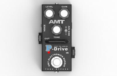 PD-2 P-Drive mini Гитарная педаль перегруза, AMT Electronics