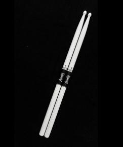 LW5BW 5B Барабанные палочки, граб, деревянный наконечник, белые, Leonty