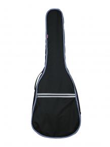 MLDG-41 Чехол утепленный для акустической гитары дредноут 4/4, черный/синий, Lutner