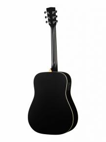 W81E-BKS Электро-акустическая гитара, черная, с чехлом. Parkwood