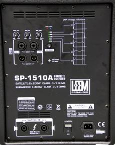 SP-1510A Акустическая система, 2х10”+15”сабвуфер, Leem